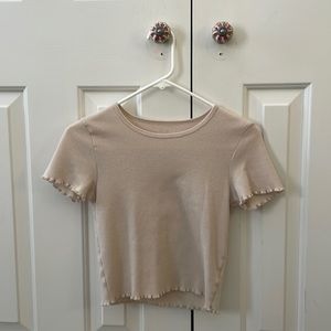 American Eagle blush pink top